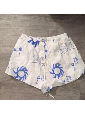 Petal And Pup Sun Wave Shorts Double Lined Size XL
